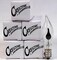 A101 Flicker Flame Light Bulb - 3 Watt, 130 Volt, E12 Candelabra Base, Nickel Plated Base - Dances with a Flickering Orange Glow | 5 Pack